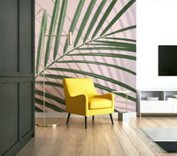 Serene botanical wall art.

