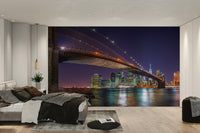 High-resolution image of NYC at night.

