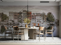 Overcast or bright sky.

