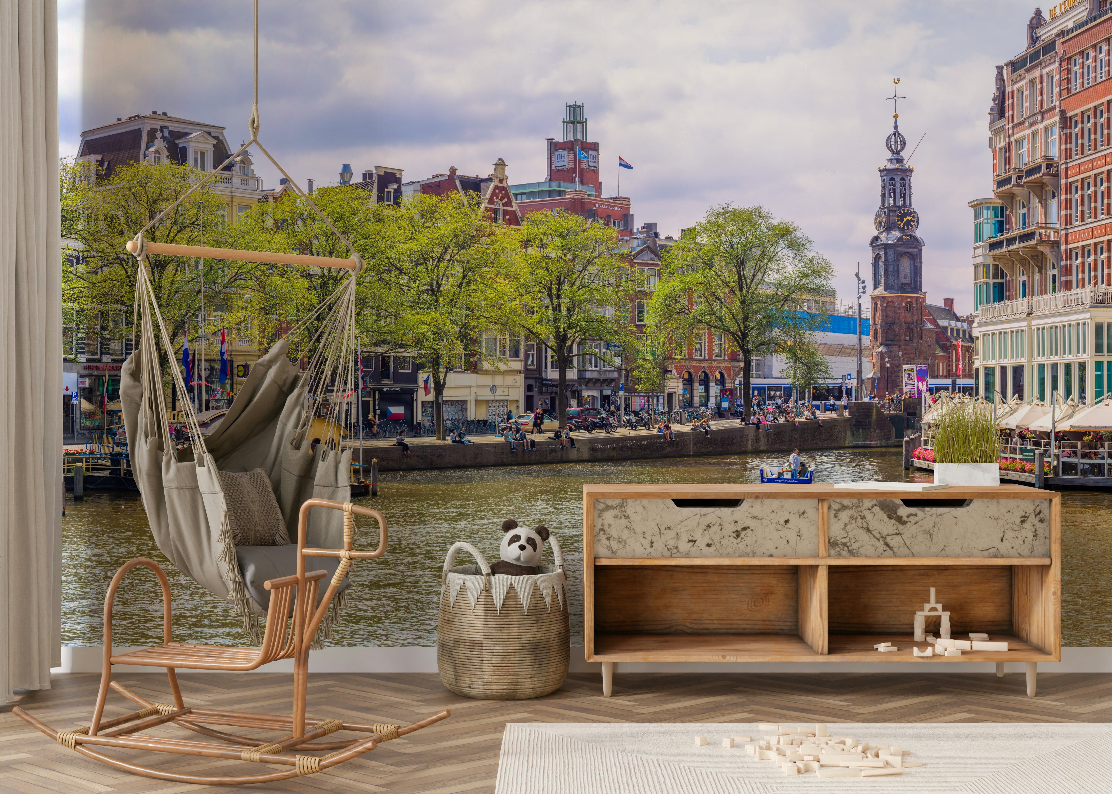 Gentle hues and soft lighting.

