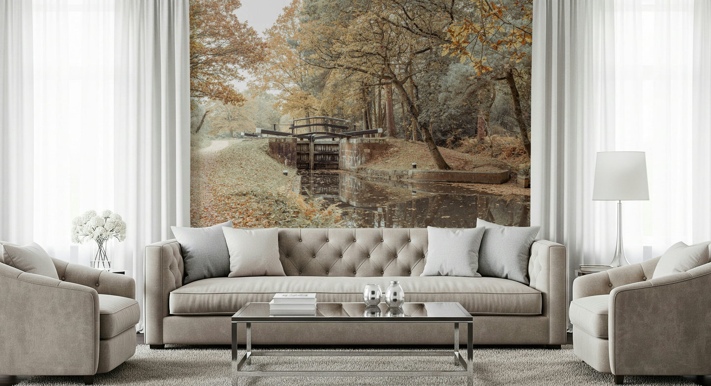 Canal's Embrace Wall Mural