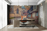 historic architecture wall art

