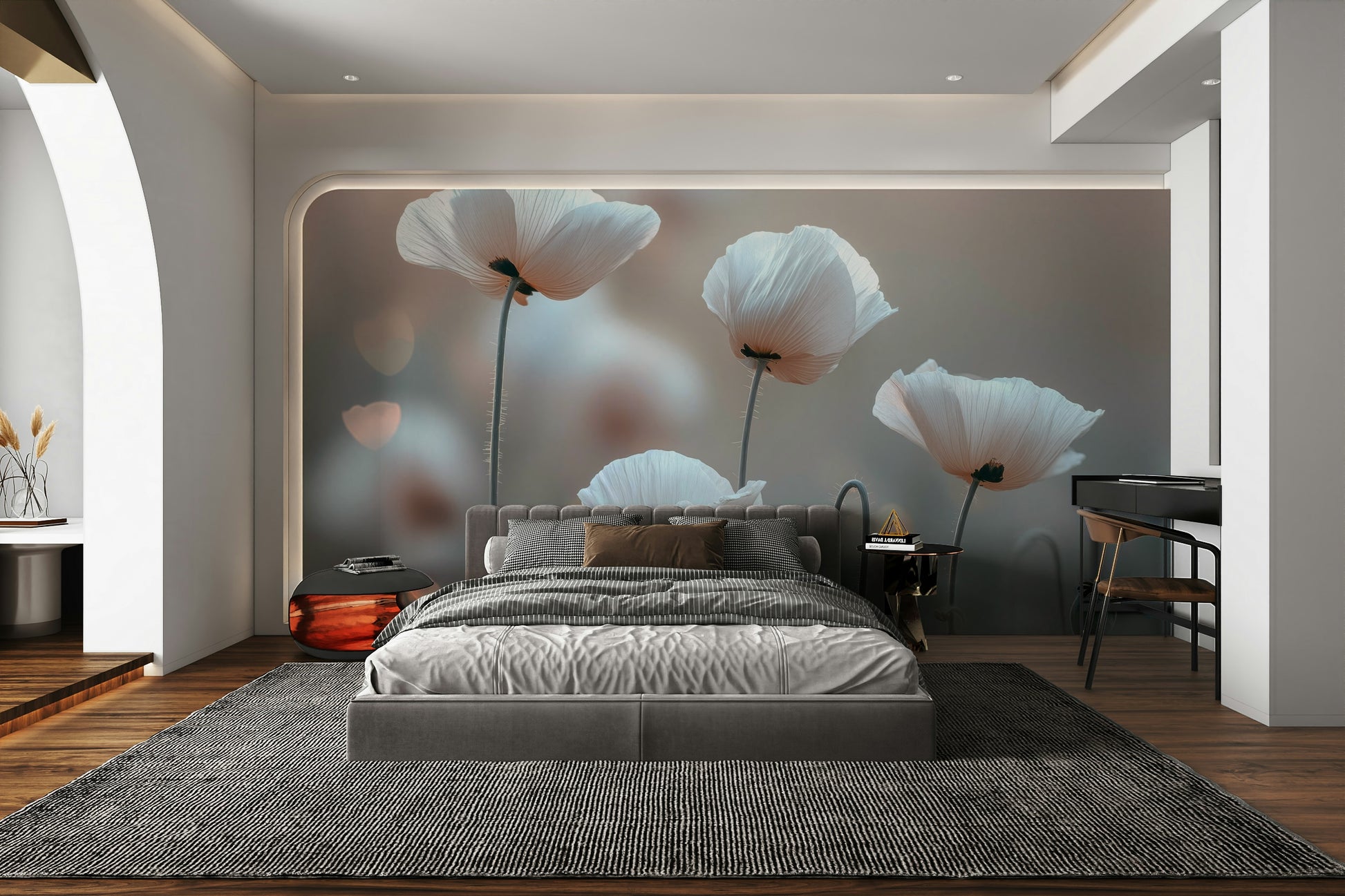 beautiful bokeh effect and soft light

