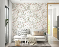 Wall mural with a classic, hand-painted look.

