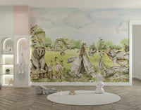 Design with a blend of peacefulness and playfulness.

