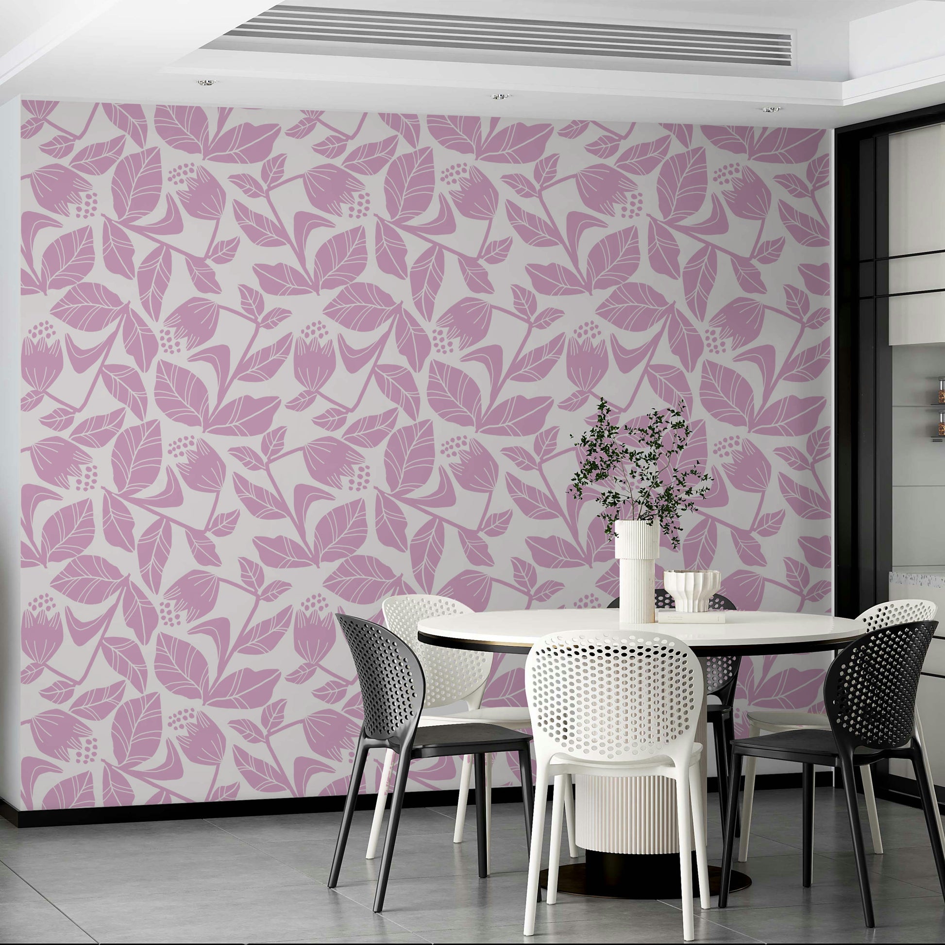 Harmonious hues and intricate floral details.

