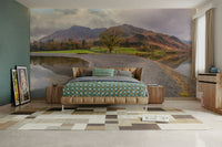 Open sky with clouds.

