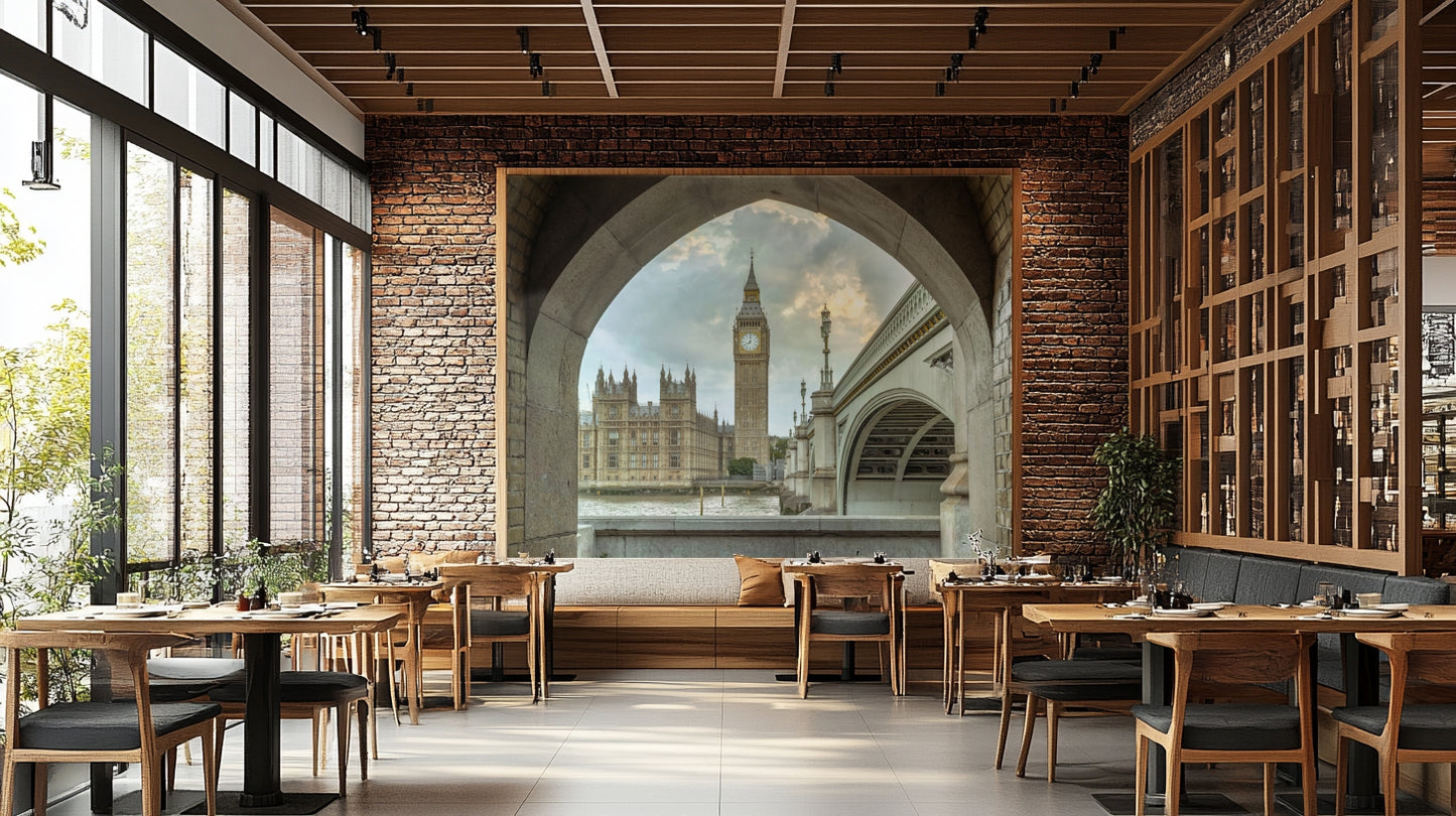 Glimpse of the Thames River.

