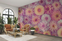 High-resolution image of dahlia flowers.

