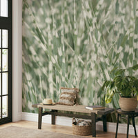 It gives a feeling of calm, inviting natural beauty, and quiet contemplation.
