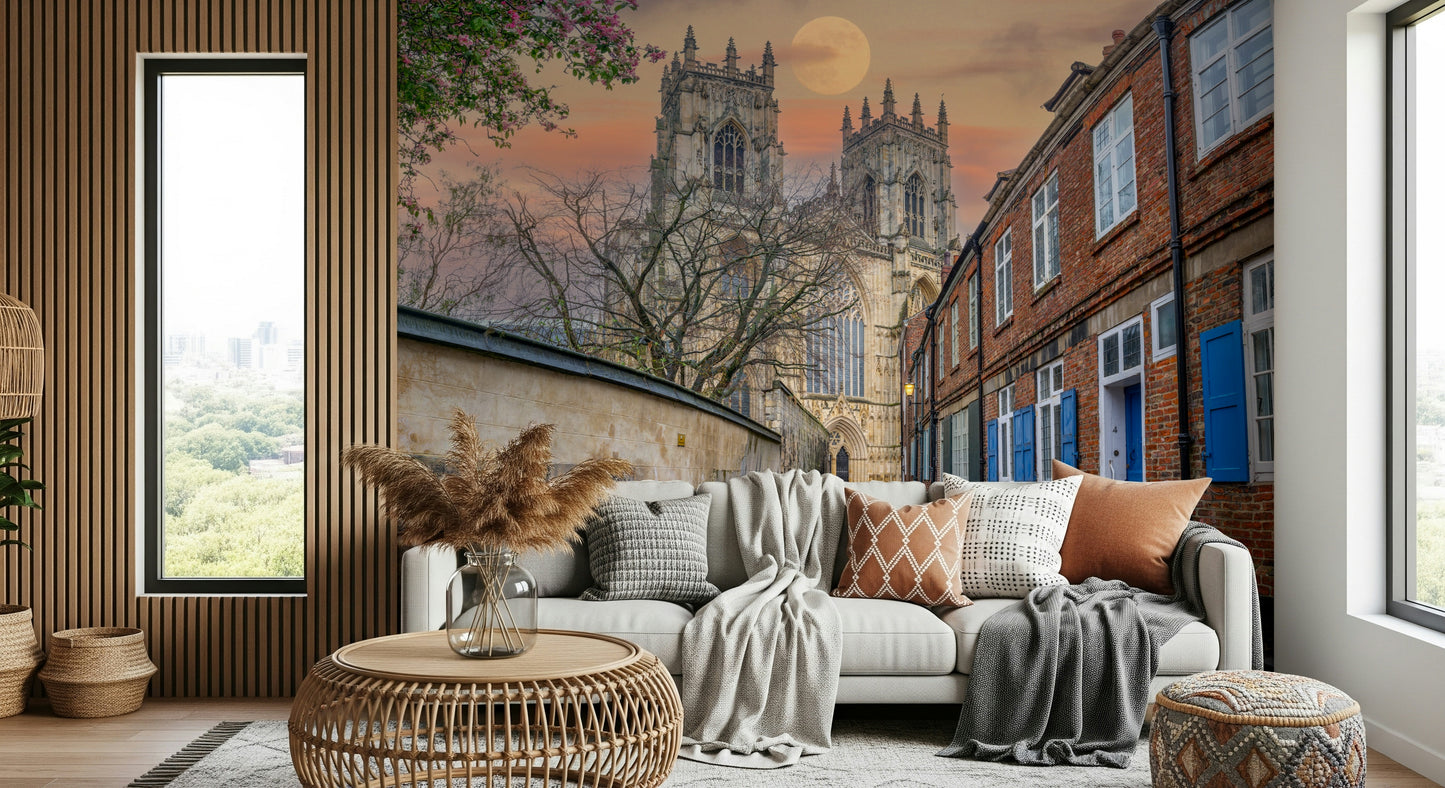 York Minster's Moonlight Glow Wall Mural