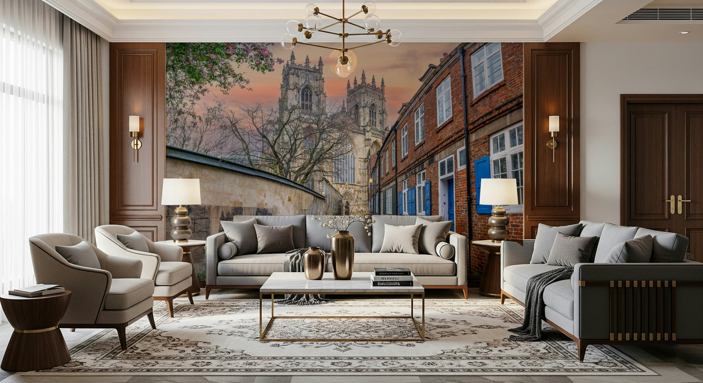 York Minster's Moonlight Glow Wall Mural