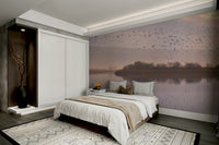 The texture appears smooth and artistic, like a fine art print.
