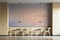 There's a sense of tranquility, hope, and natural awakening.
