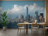 The mural covers a significant wall area.
