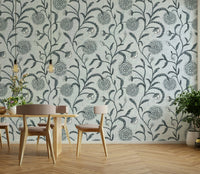 The flowers appear in a relaxed, flowing style.
