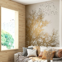 There might be subtle clouds or a clear horizon line.
