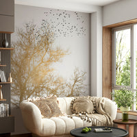 There's a strong sense of warmth, peace, and natural grandeur.
