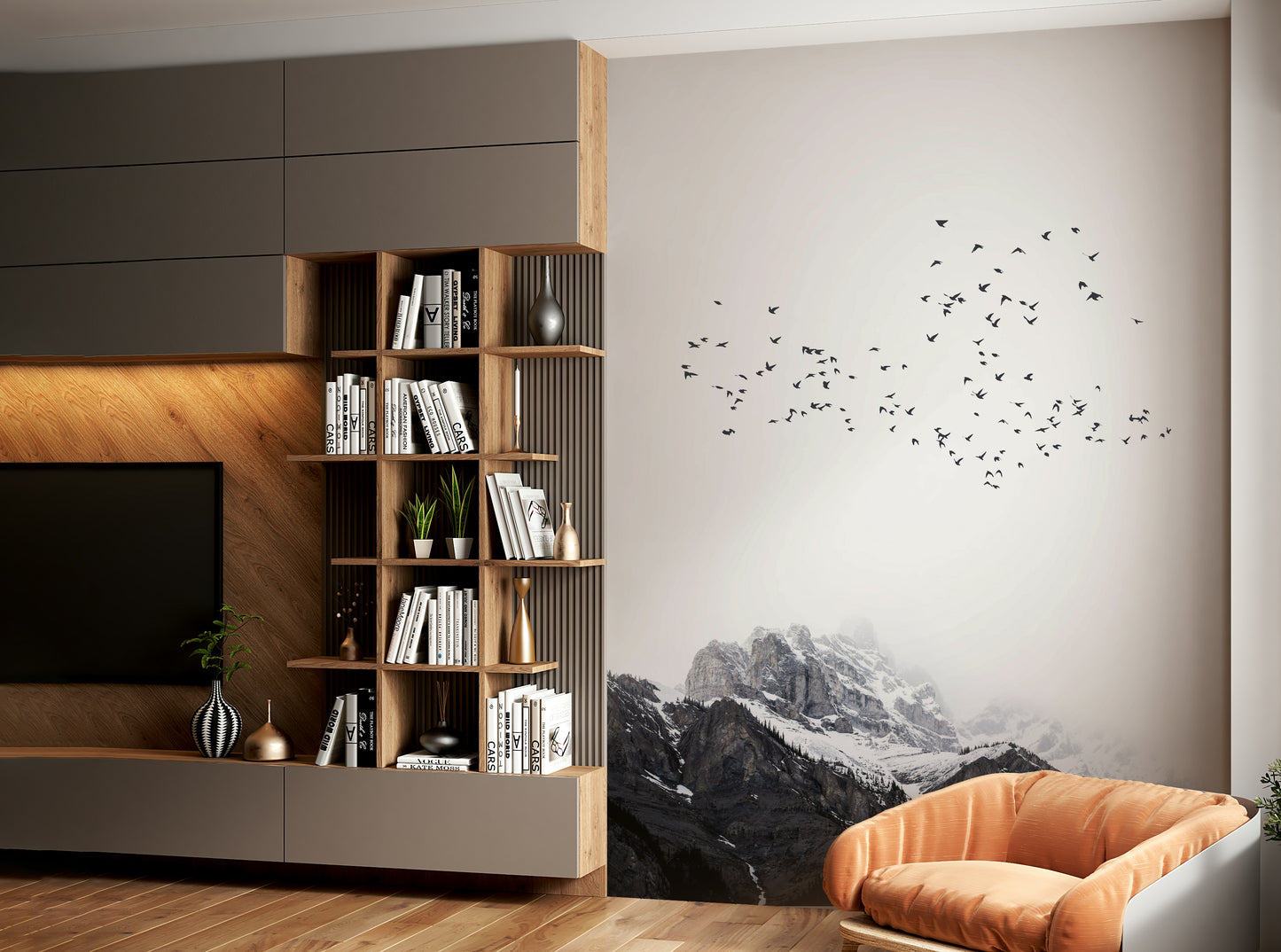 The texture appears smooth and detailed, like a photograph or realistic painting.
