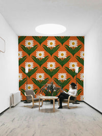 Bright, contrasting colors are used, typical of the era.
