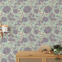 Close-up of the fine linework design.

