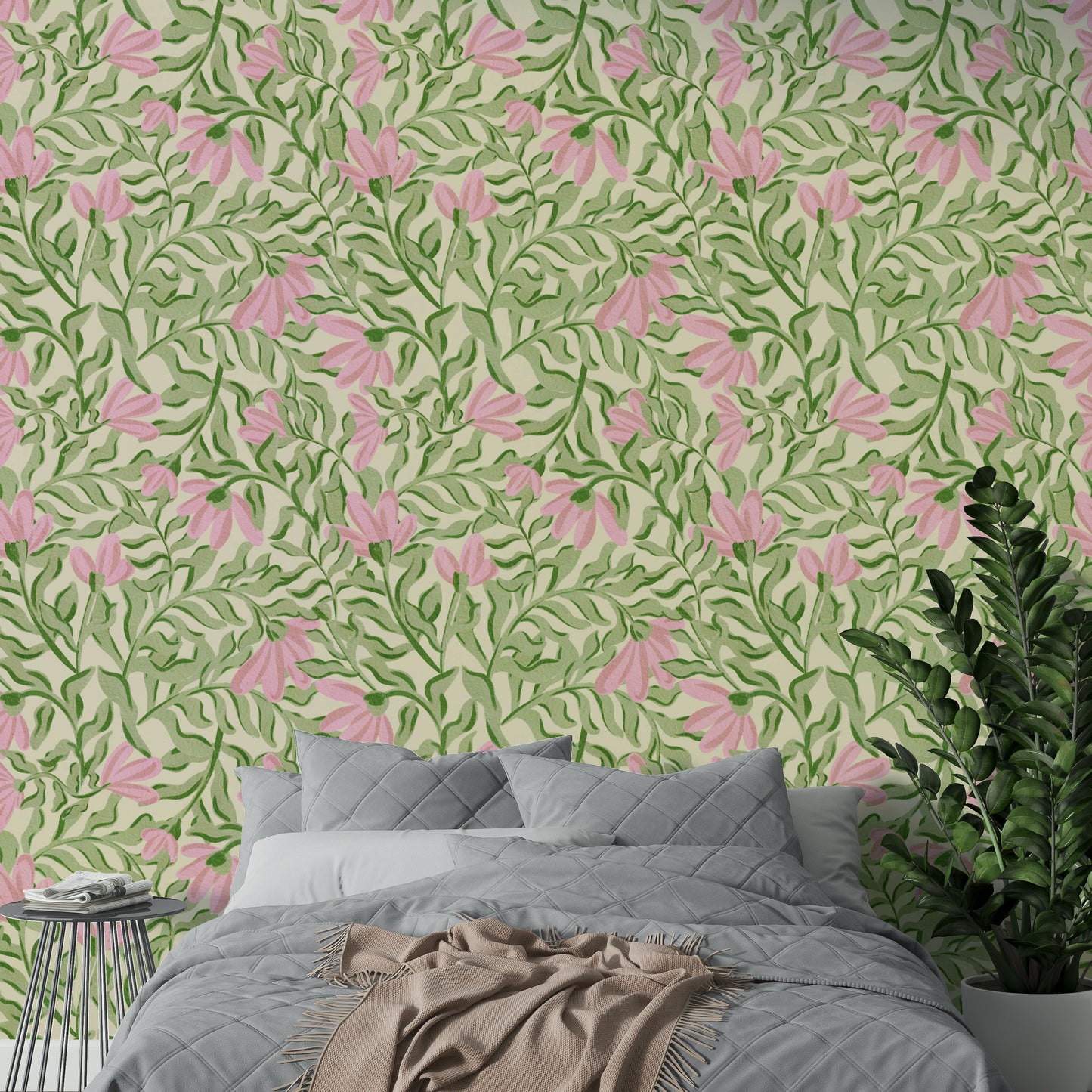 Full view of the mural on a wall.

