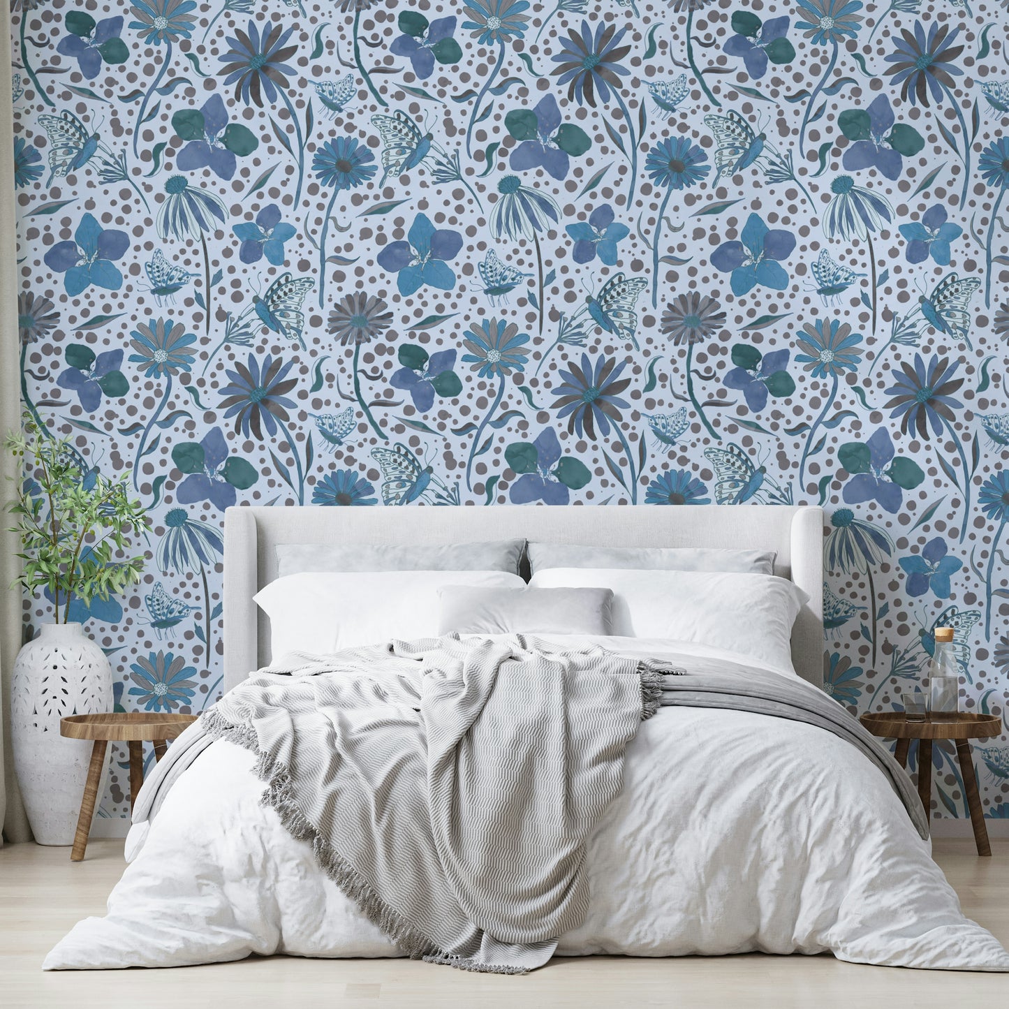 peaceful and romantic wall decor

