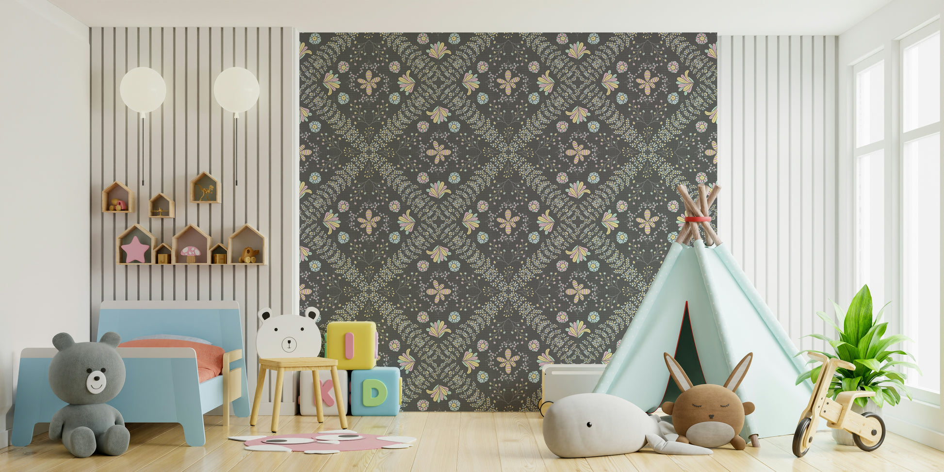 repeating pattern wallpaper

