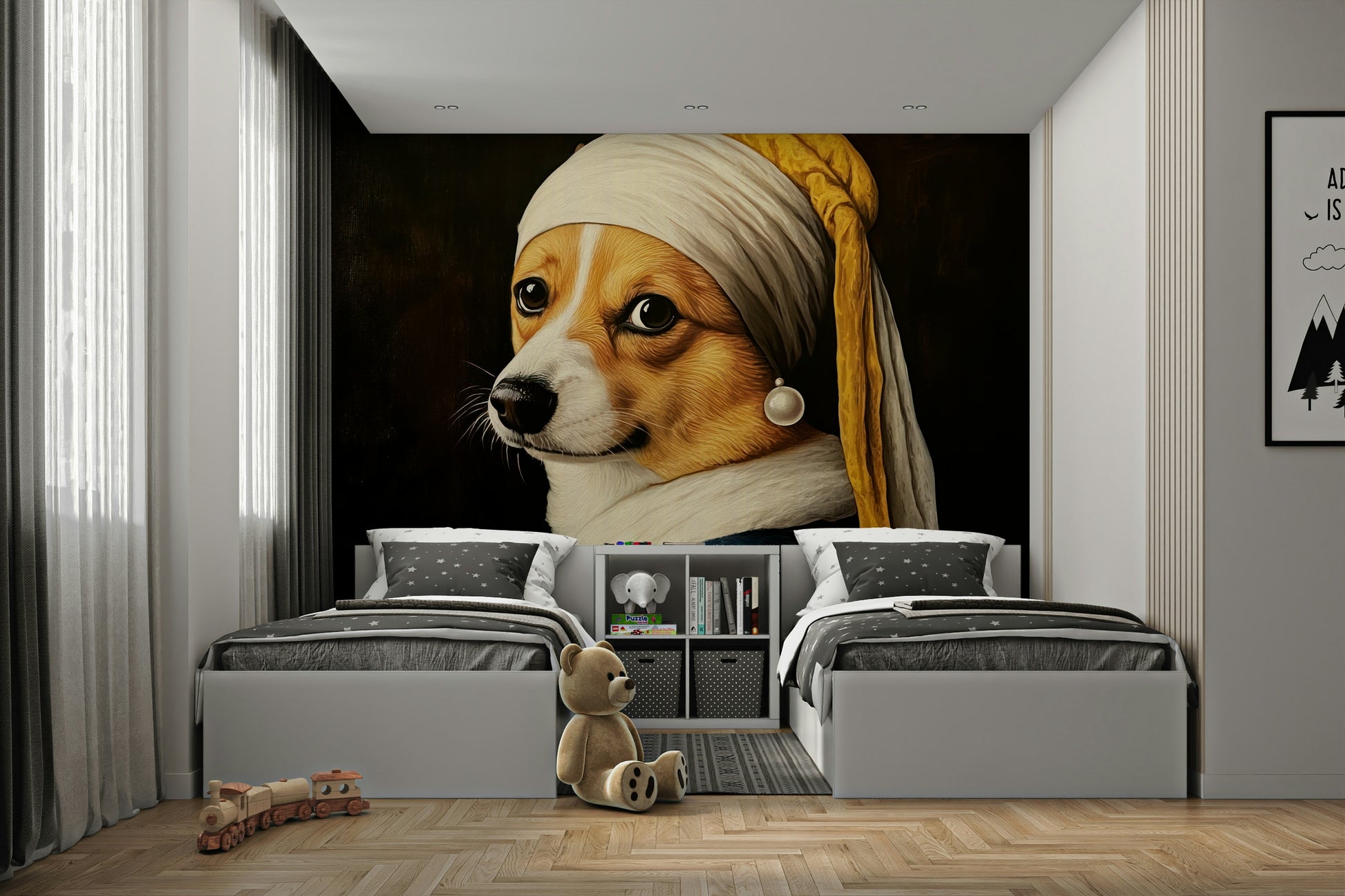 funny art-themed wall decor

