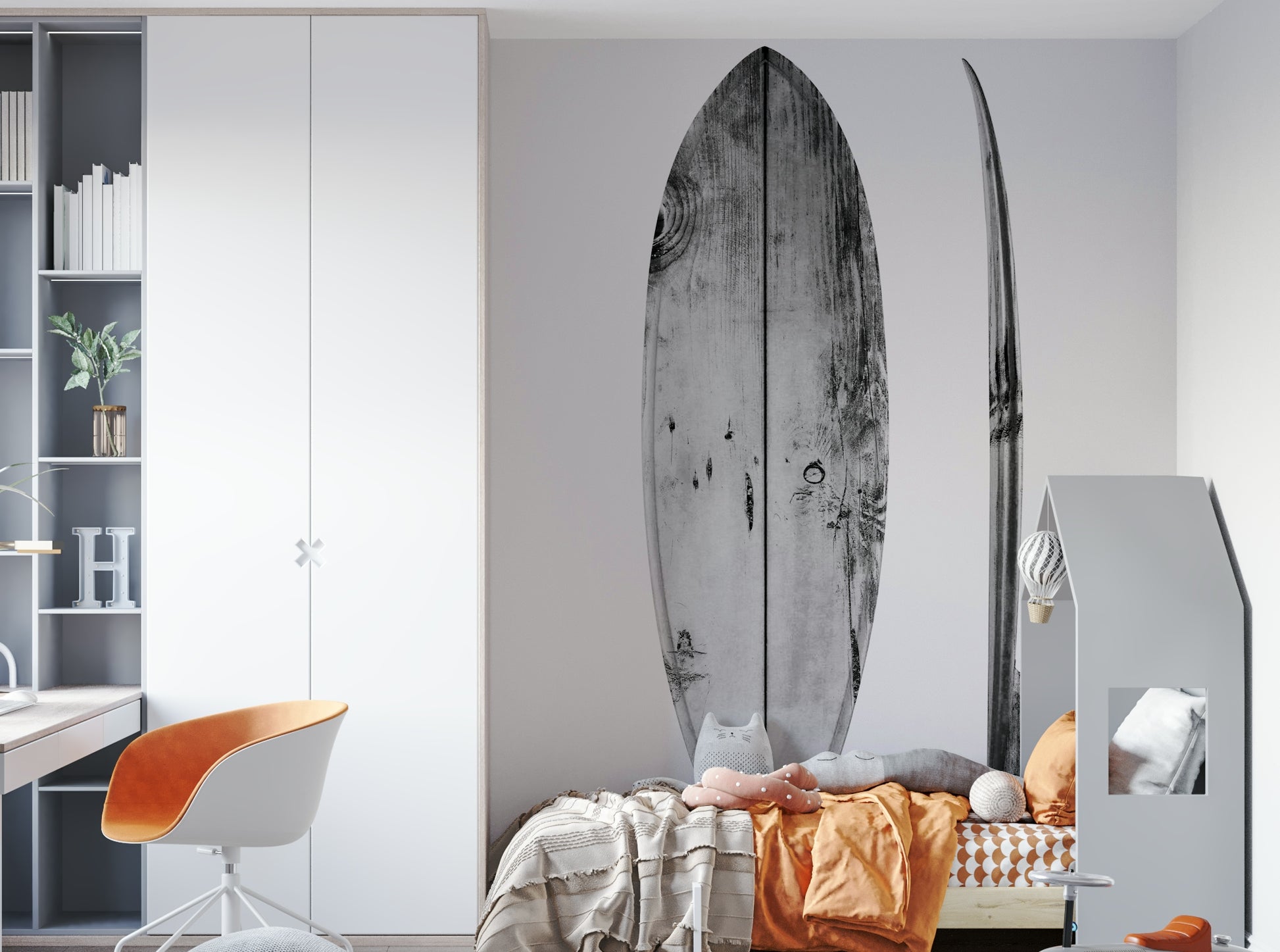 vintage wood panel wallcovering

