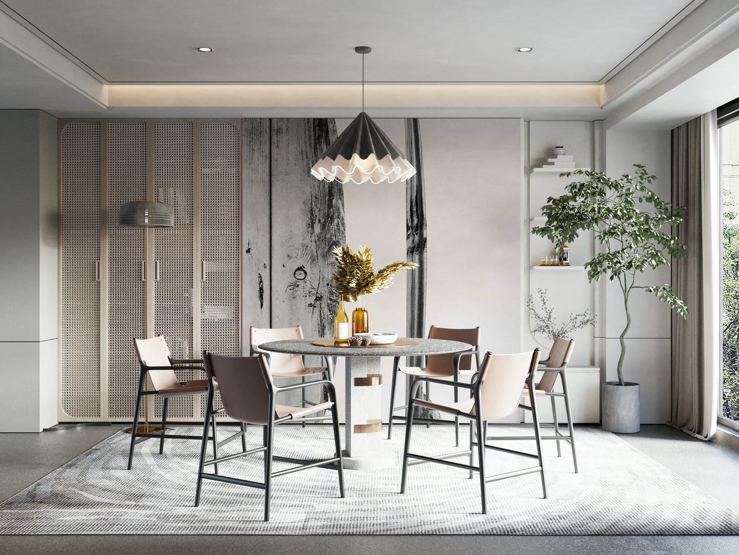 rustic reclaimed wood look wallpaper

