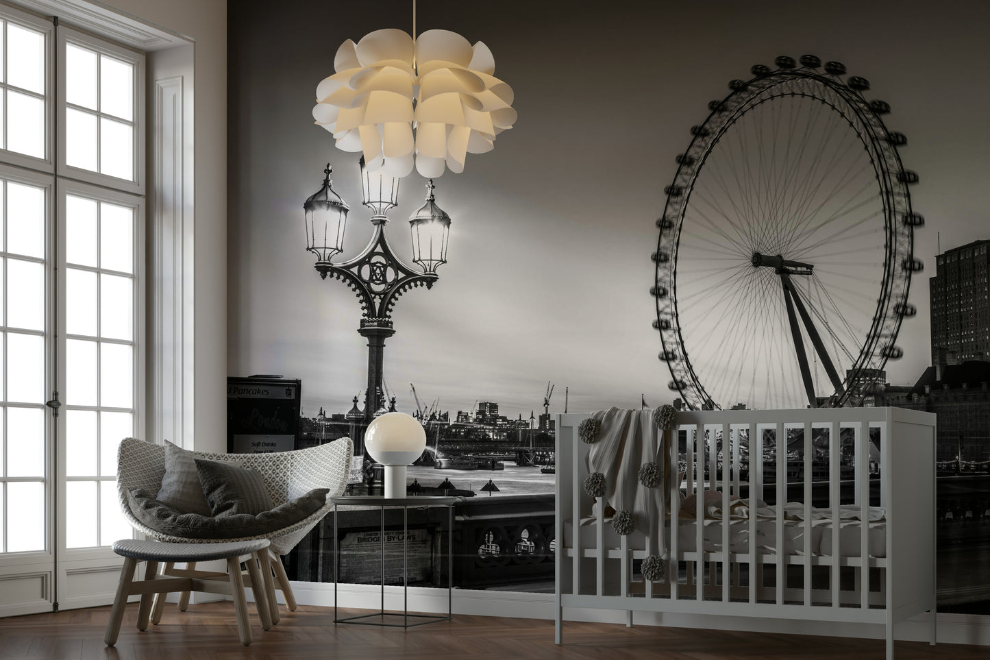 The style is modern and graphic.

