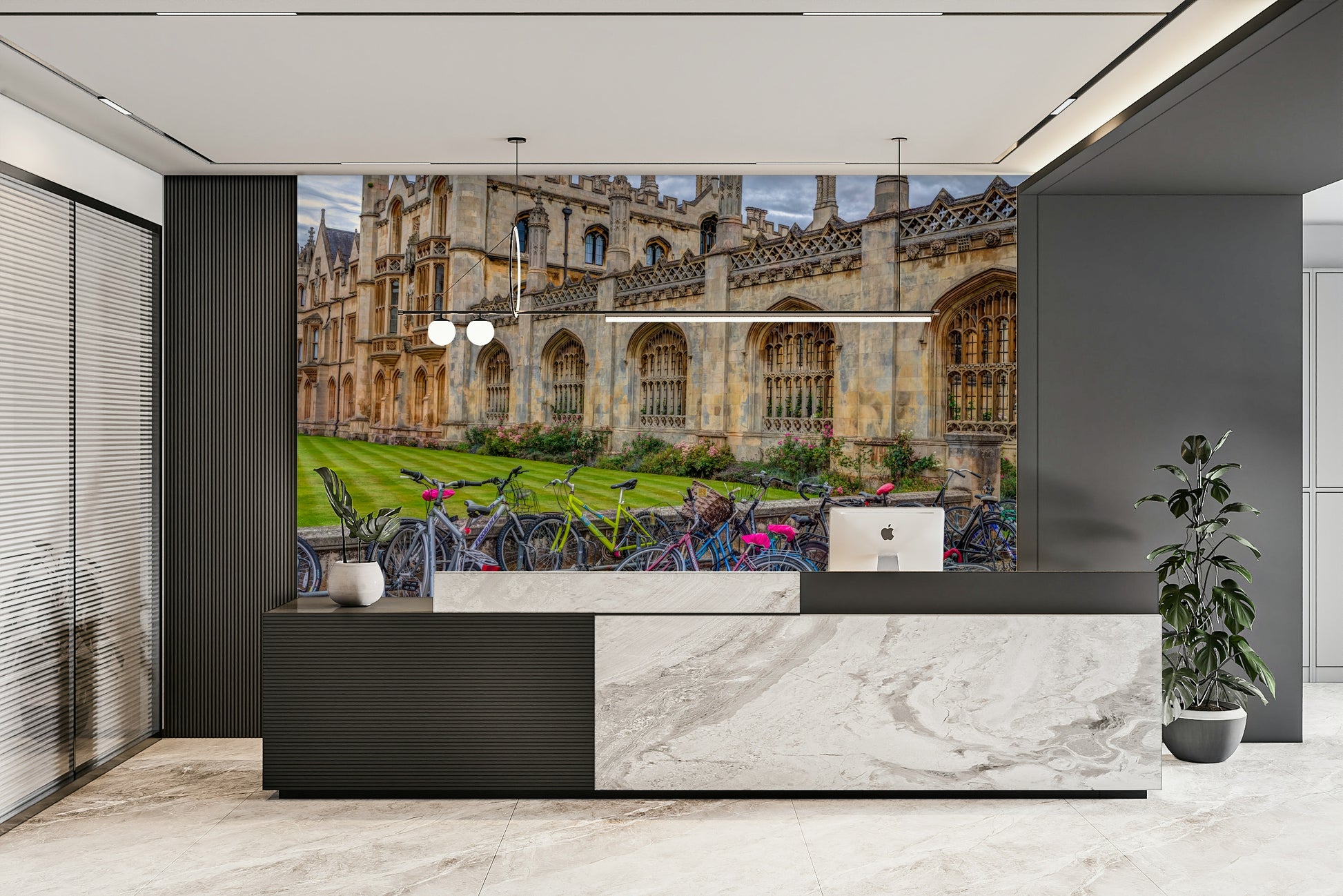 The colors are a classic, slightly muted palette, giving it a timeless feel.

