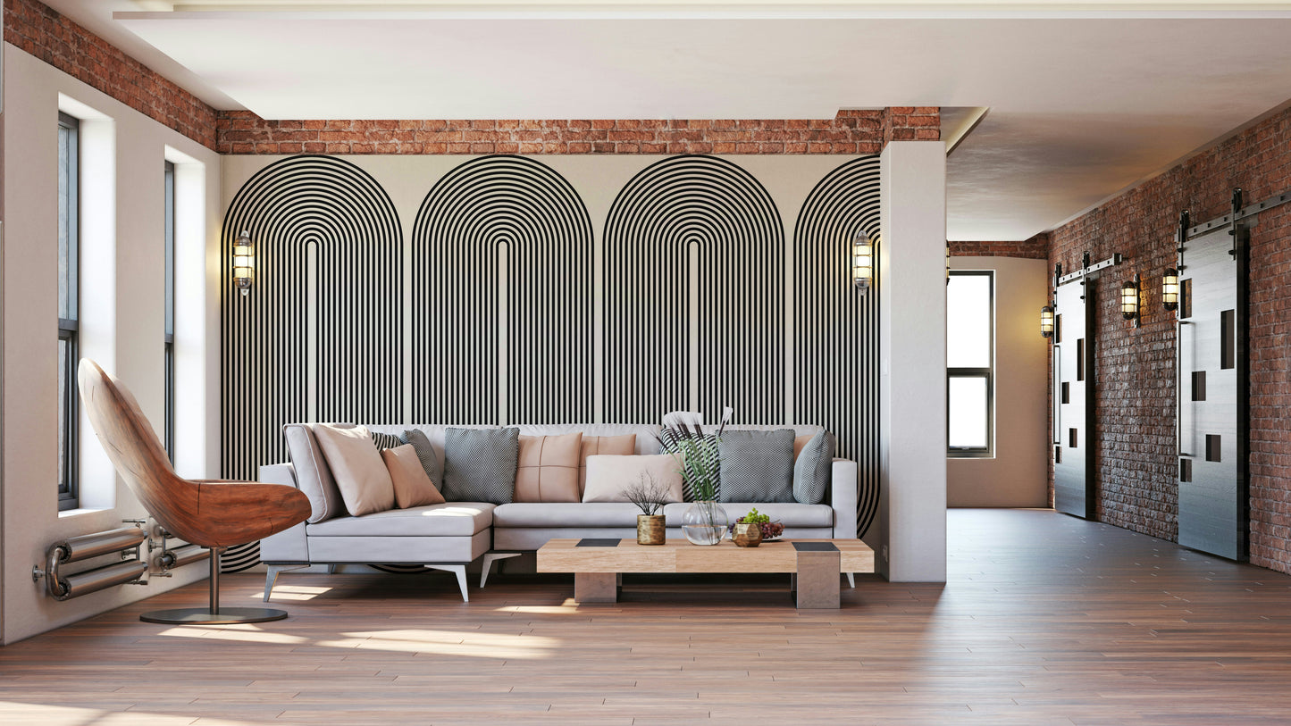 Mod Arc Wall Mural