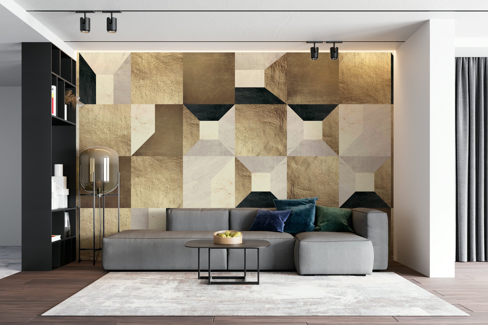 The high-resolution print captures fine details of the metallic sheen and lines.

