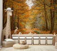 A large-scale nature photography print.

