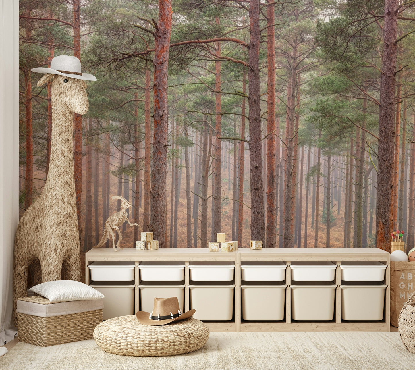 Whispers of Woods Wall Mural