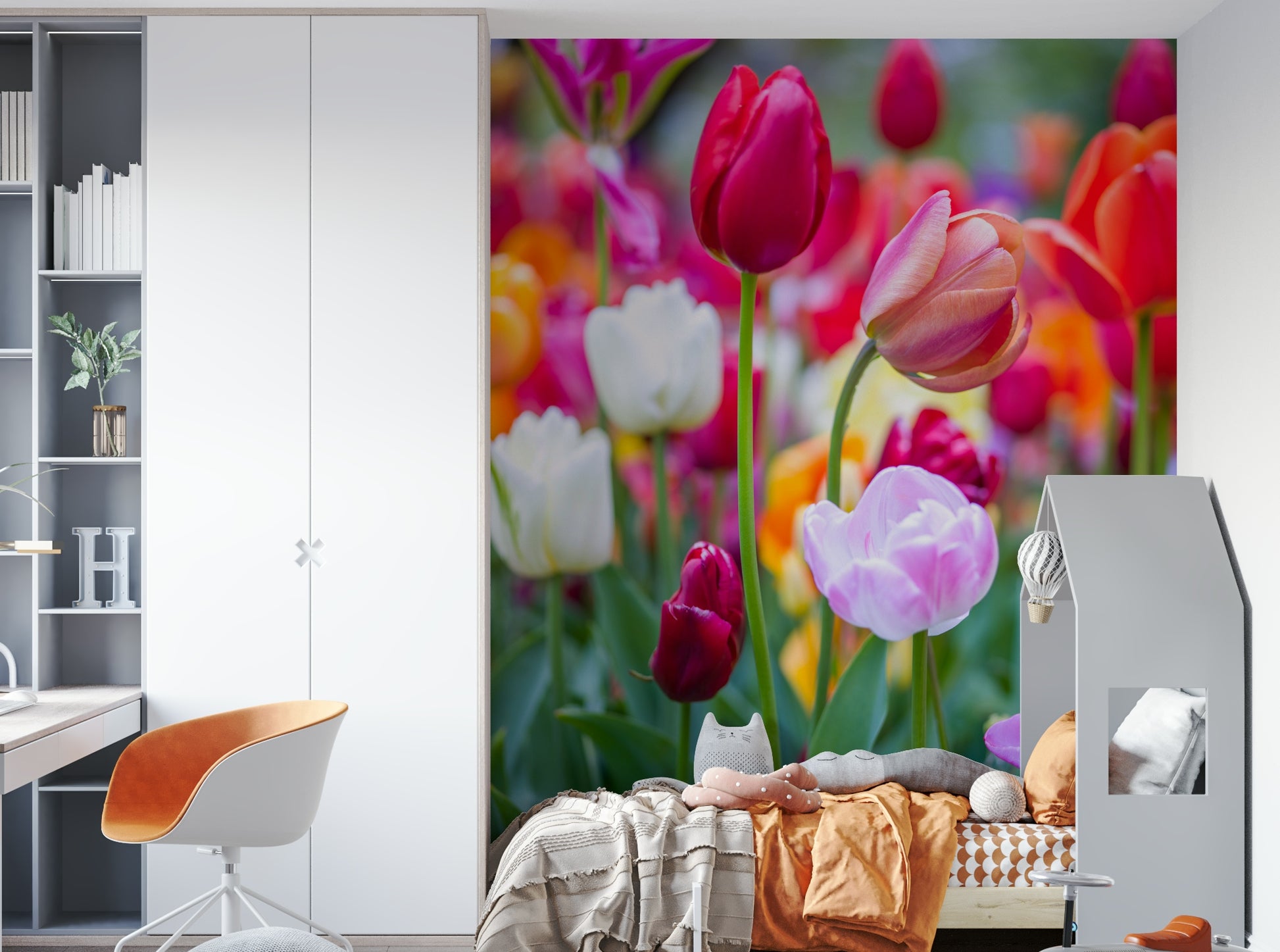 A large-scale floral photography art print.

