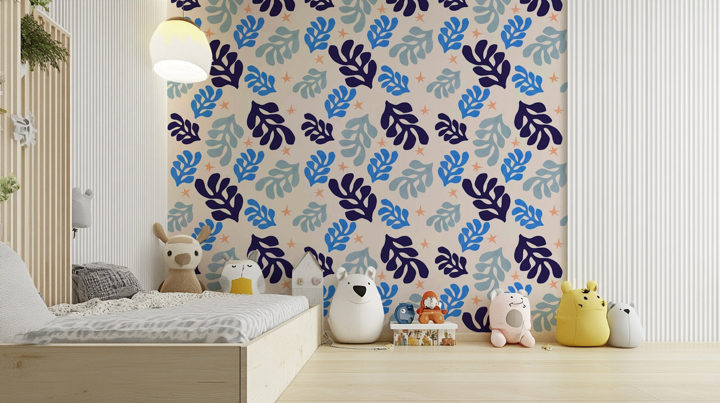 The composition is a repeating pattern.

