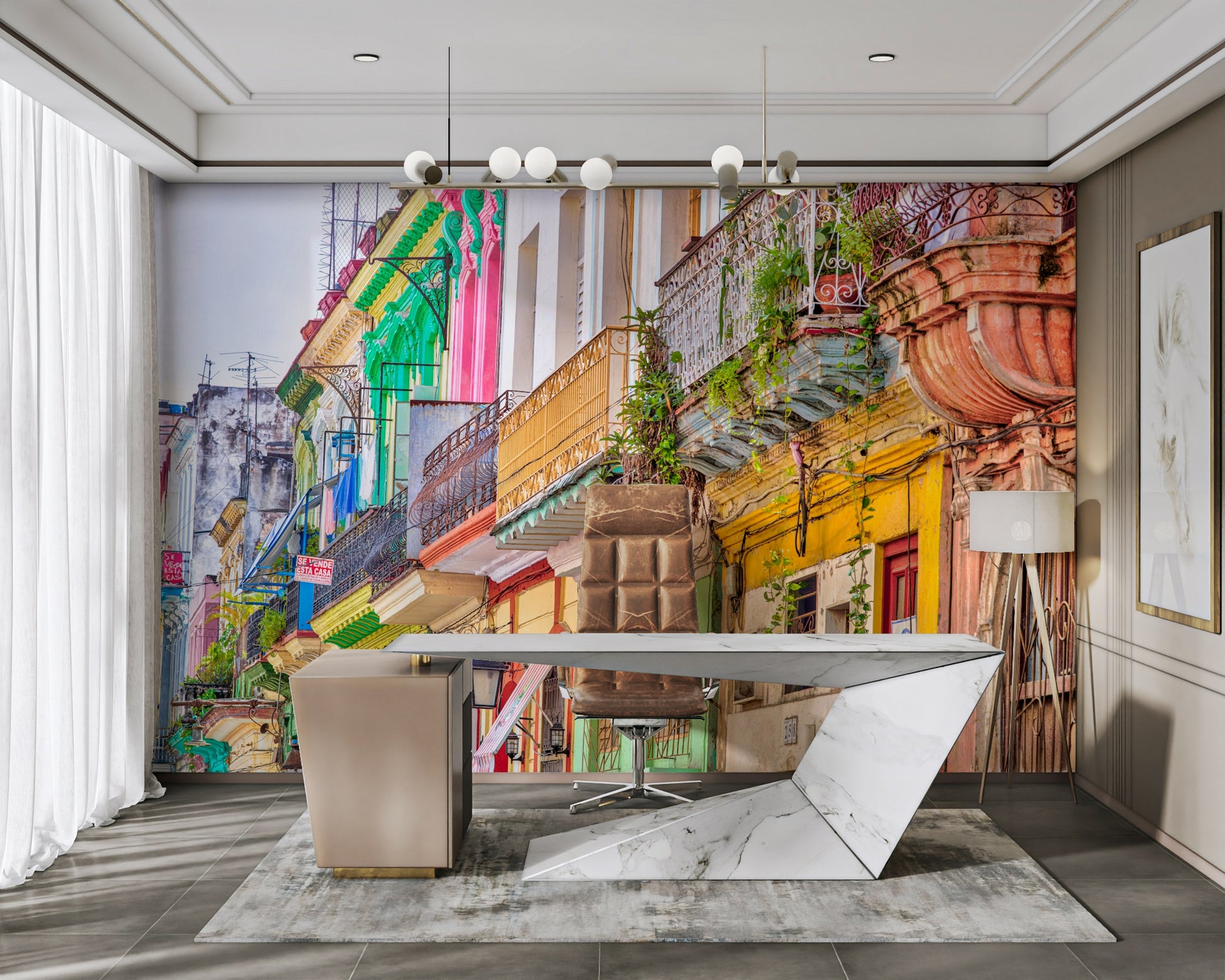 The composition is dynamic and full of life.

