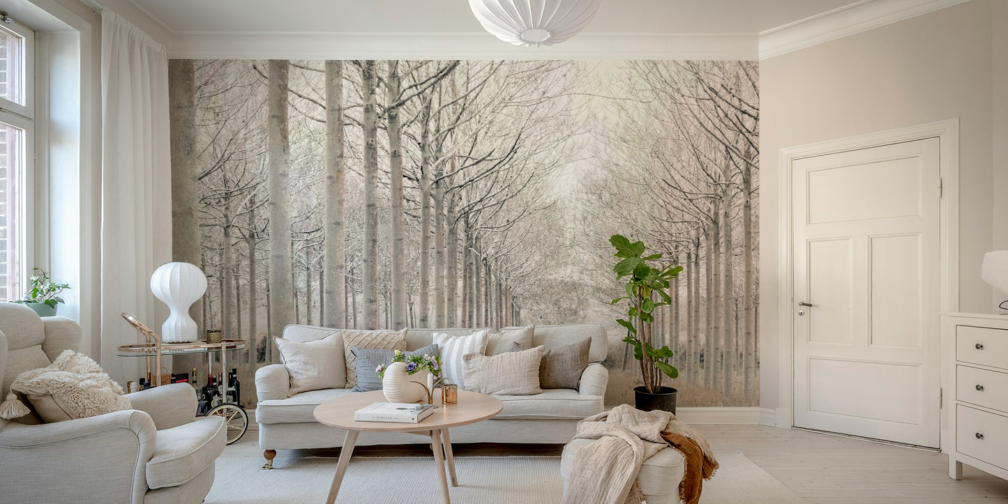 The feeling is one of quiet, natural beauty.

