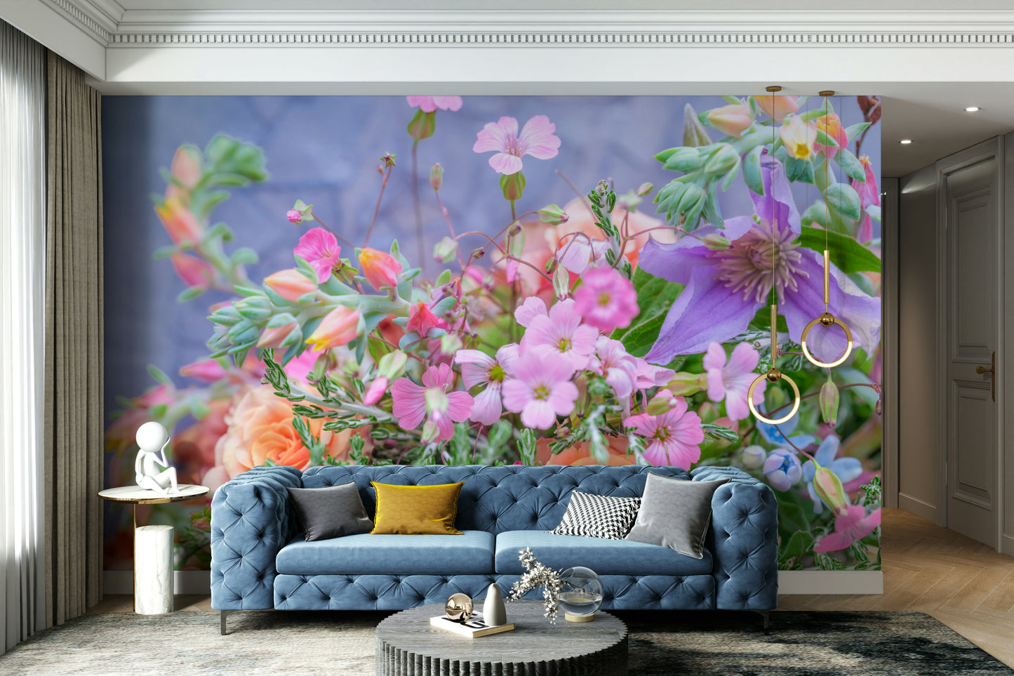 The feeling is one of quiet, natural beauty.

