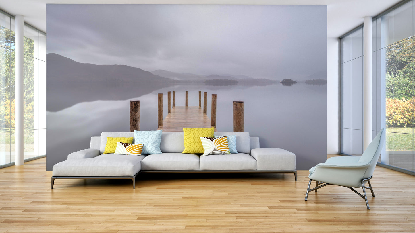 The lighting suggests sunrise or sunset.

