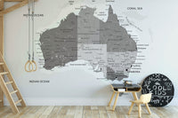 The design is non-realistic and interpretive.

