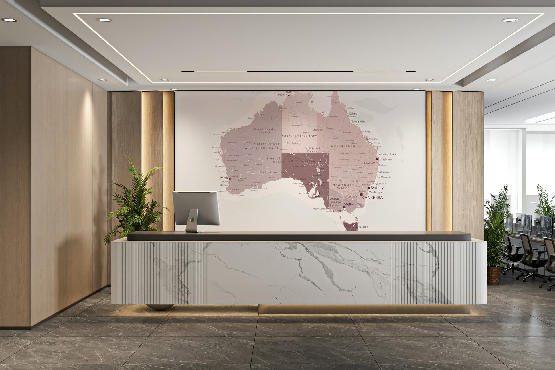 The mood is peaceful and serene.

