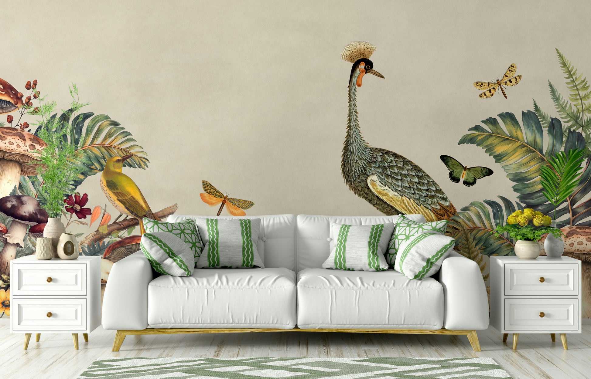 The feeling is one of sophisticated elegance.

