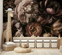 The mood is dramatic and sophisticated.

