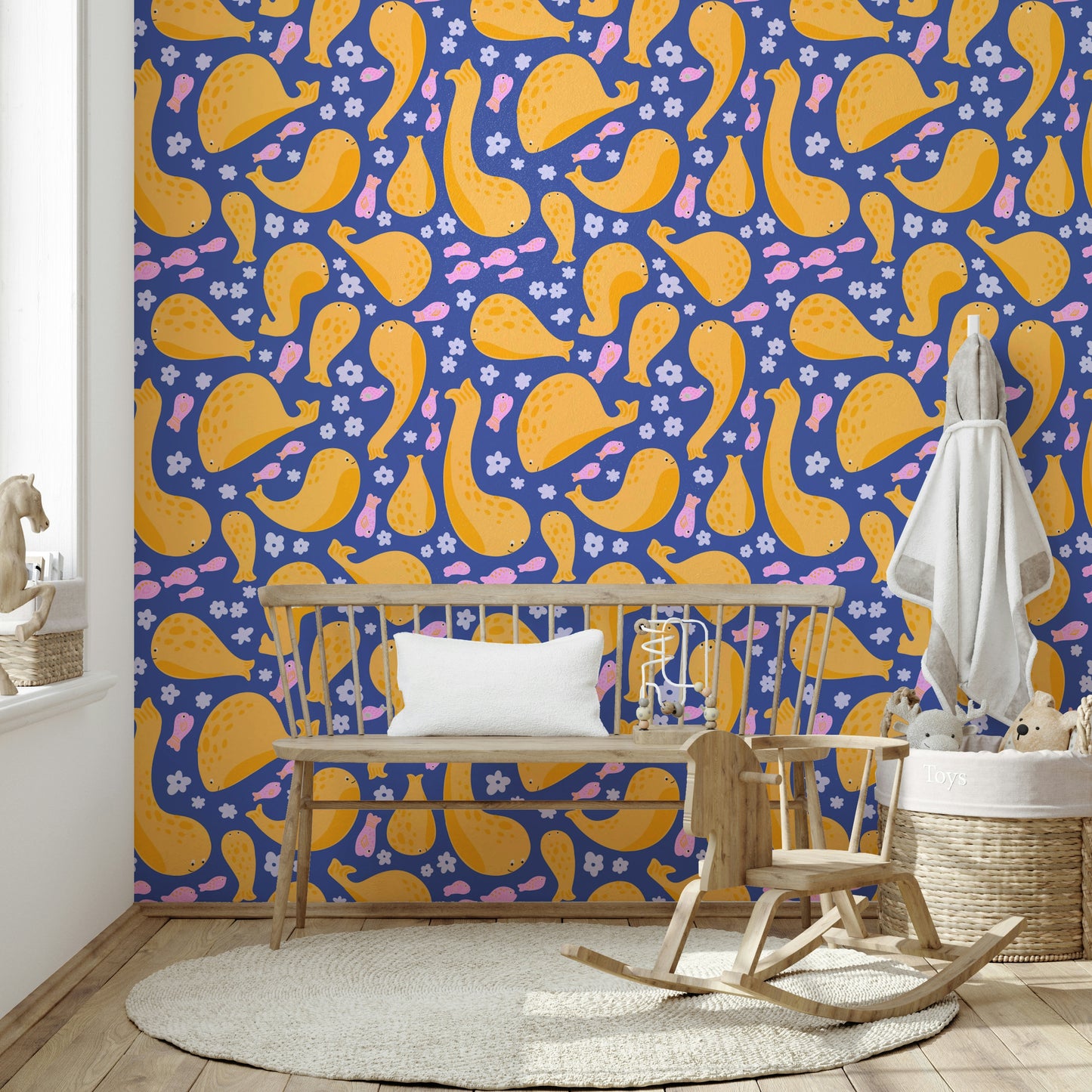 The image has a hand-drawn or painted look.

