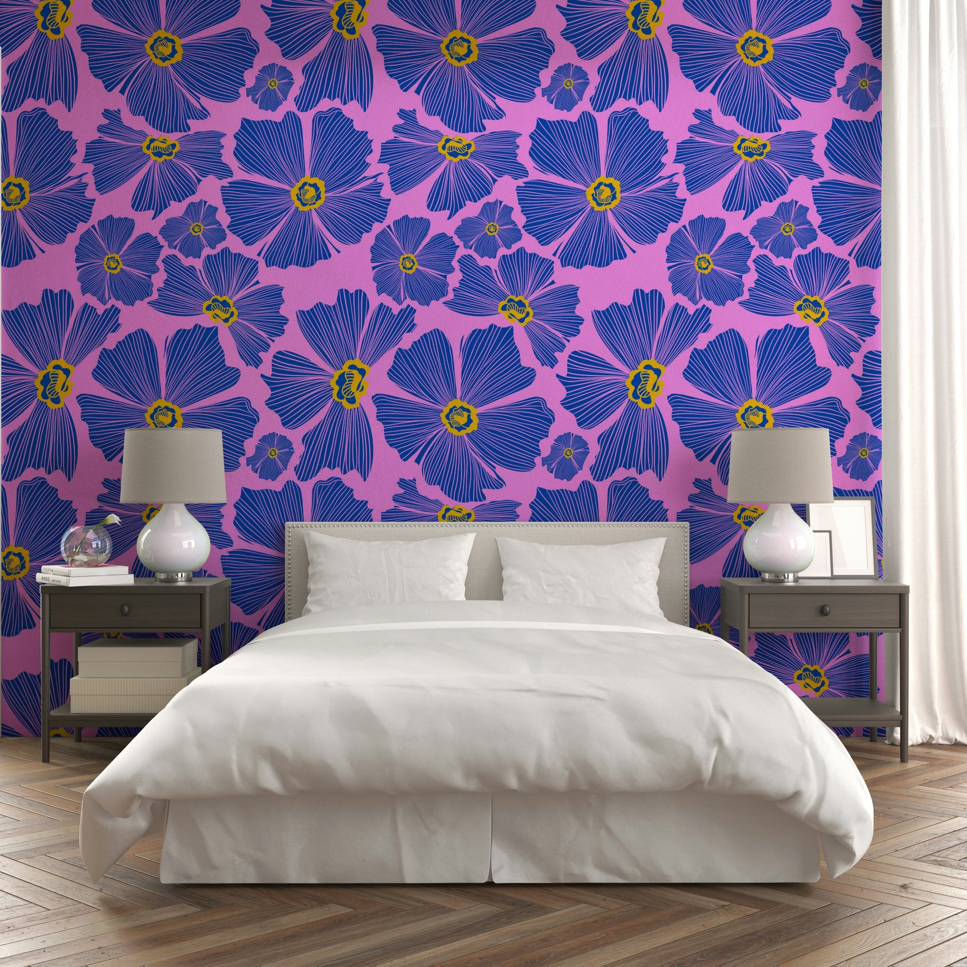 The image has a hand-drawn or painted look.

