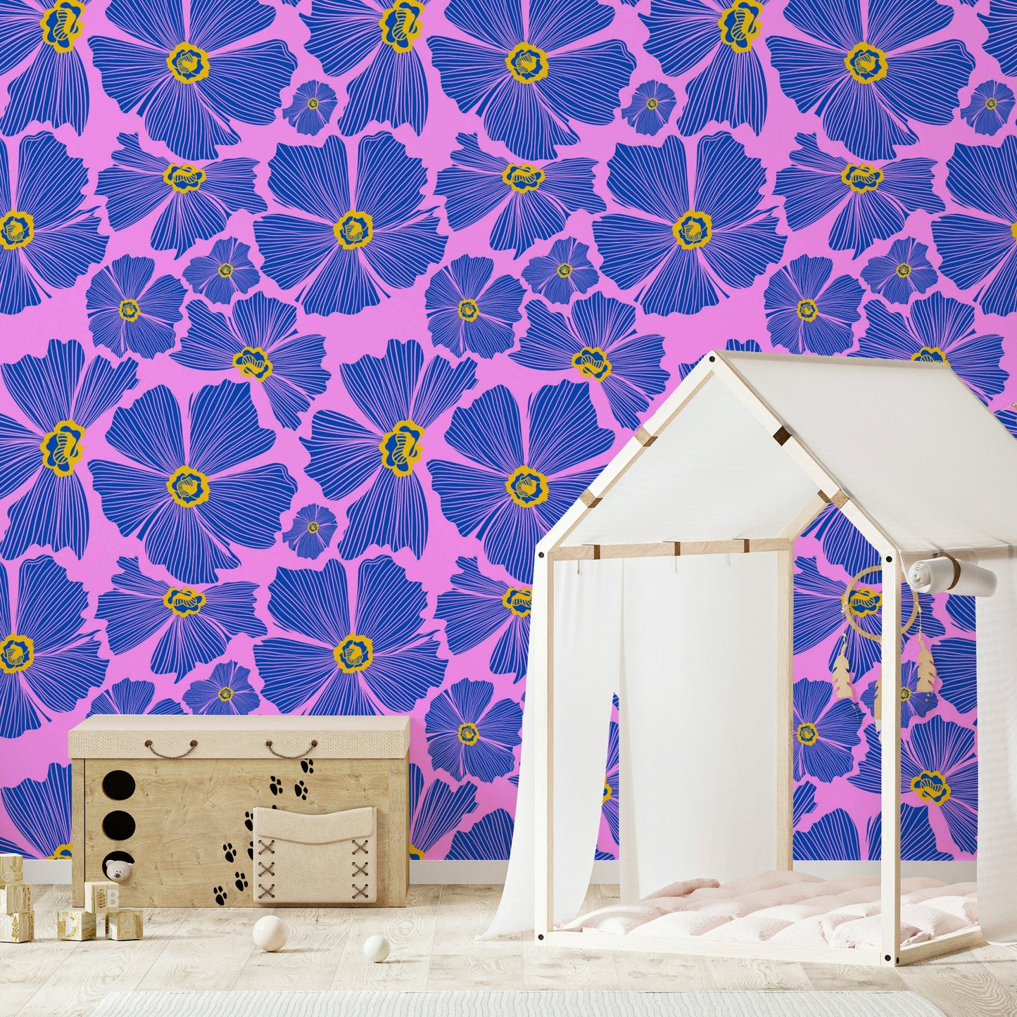 The design gives a feeling of vibrant, natural beauty.

